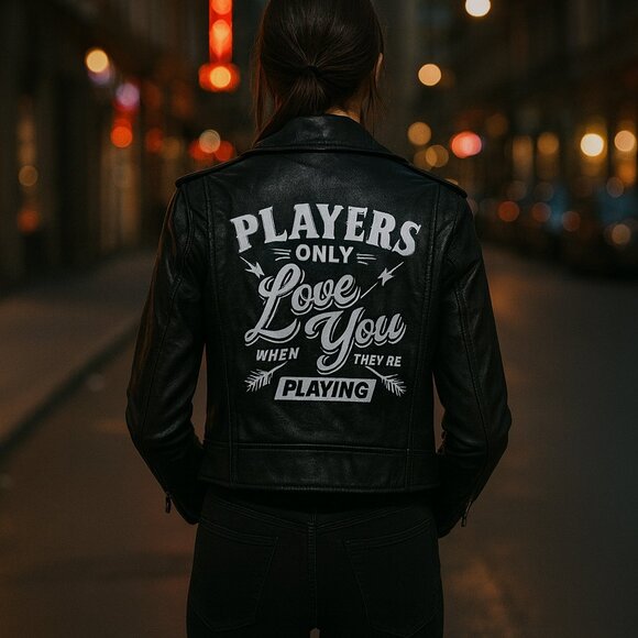 GYPSY WARRIOR Leather Black JACKET motor grunge biker Edgy streetwear medium - Picture 12 of 12